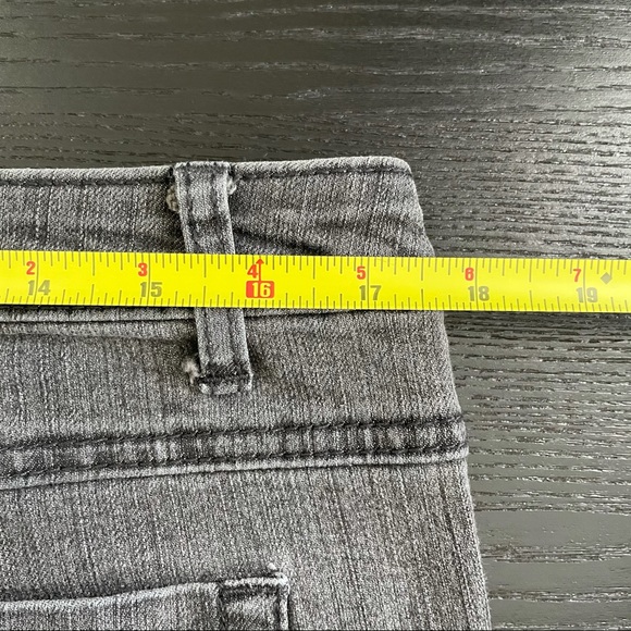 Grey Denim Skinny Jeans - Picture 9 of 11